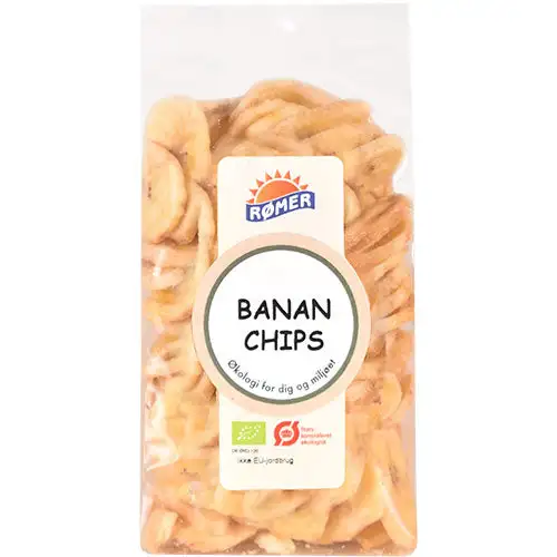 Bananchips Økologisk | 200 gr