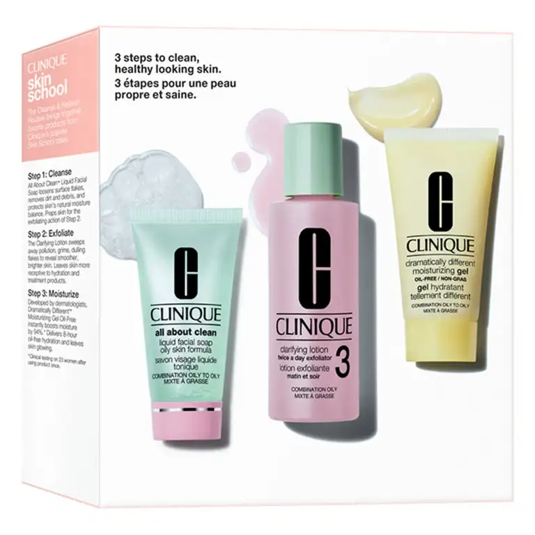 Clinique 3-step plan Sæt