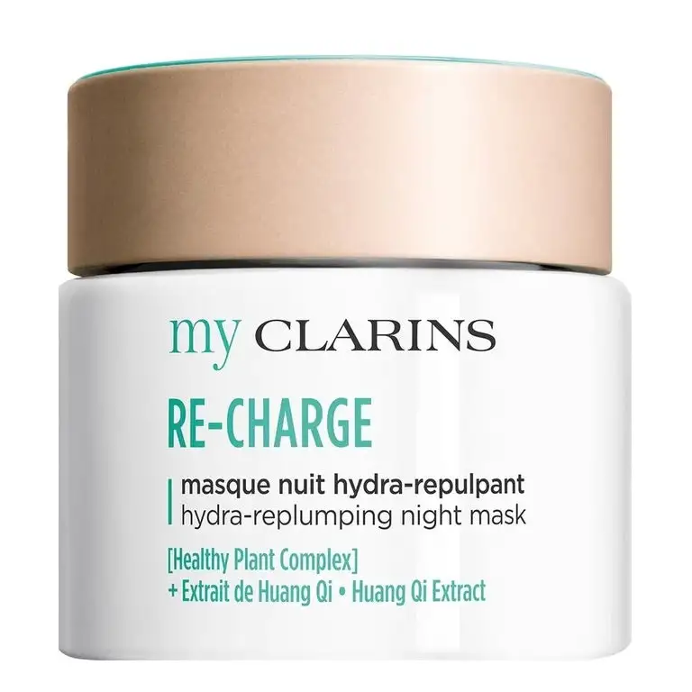 Clarins Re-Charge Hydra-Replumping Night Maske 50 ml