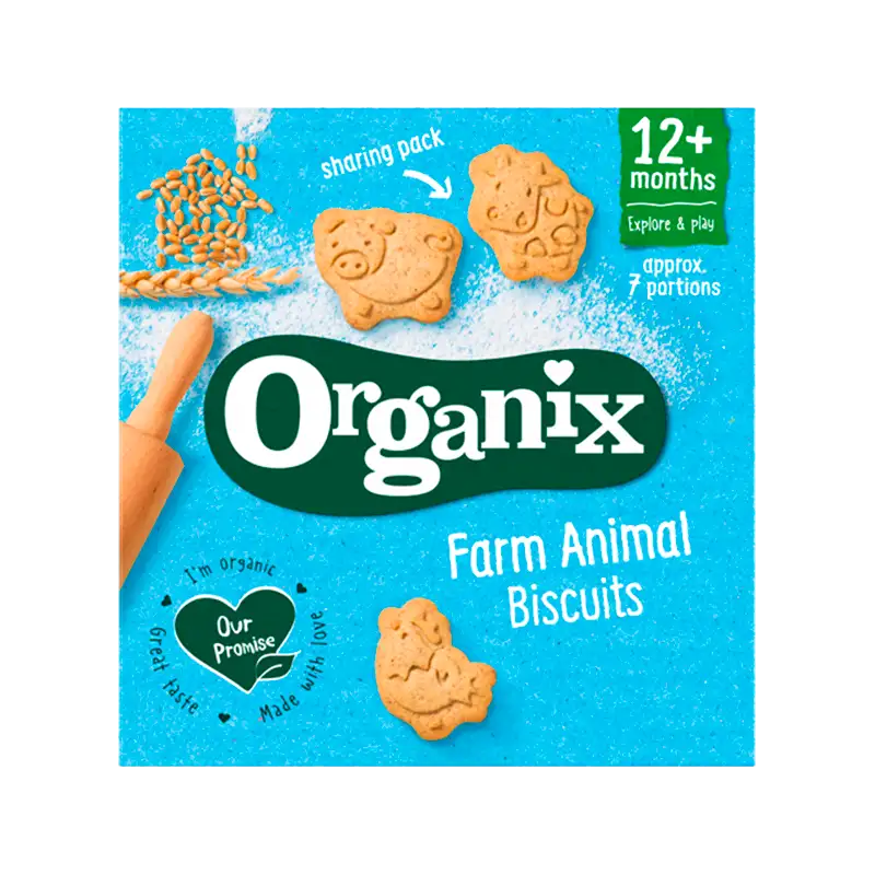Organix Farm Animal Biscuits (100 g)