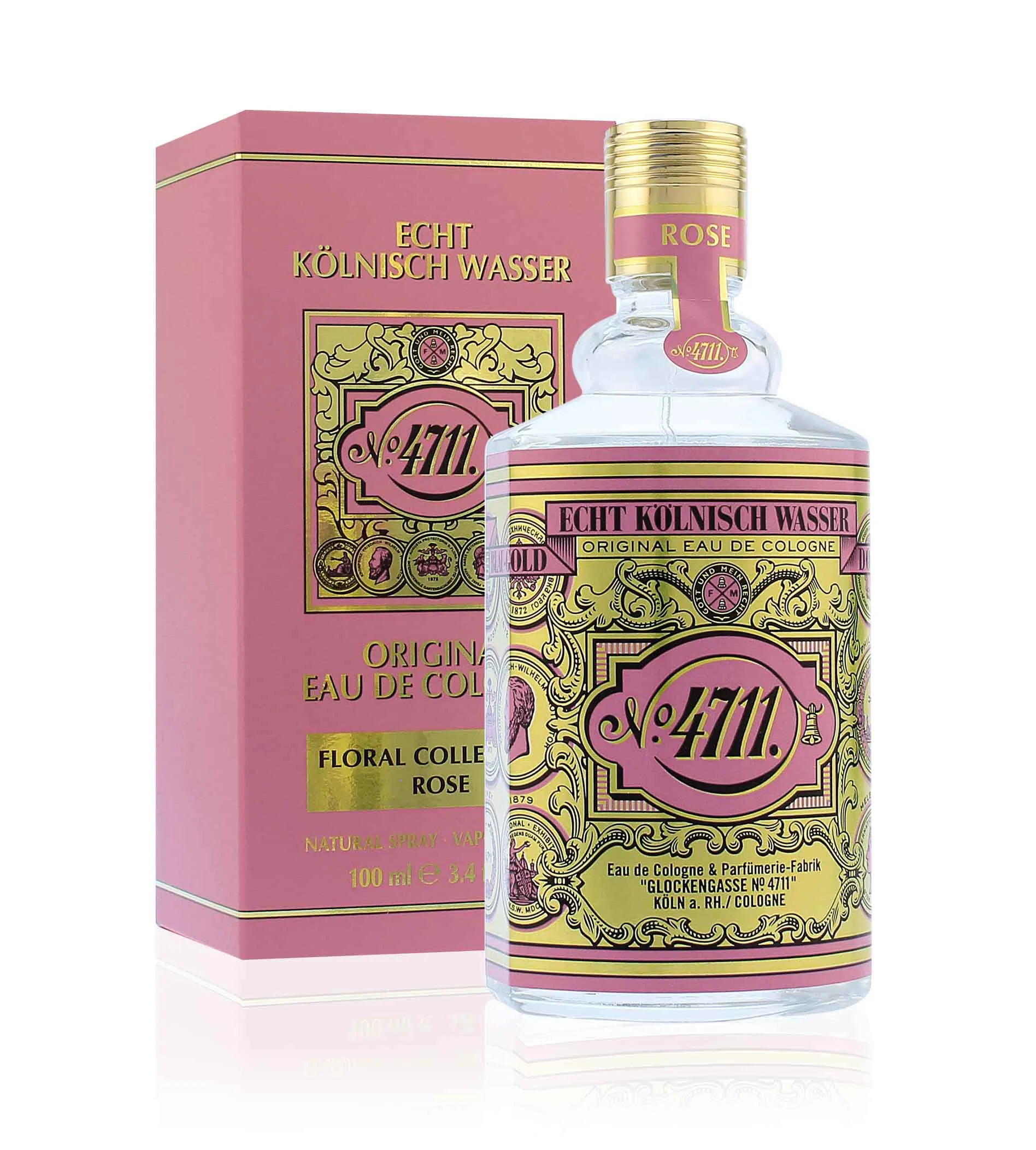 4711 Floral Collection Rose eau de cologne til kvinder 90 ml
