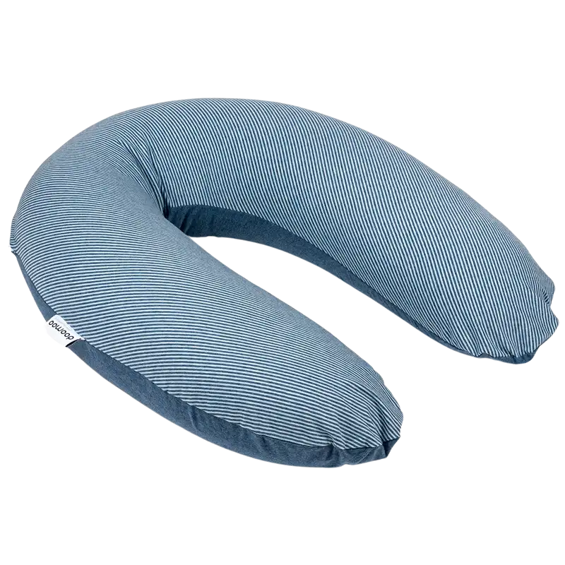 Doomoo Amme- & Graviditetspude Stribet Blå (1 stk)