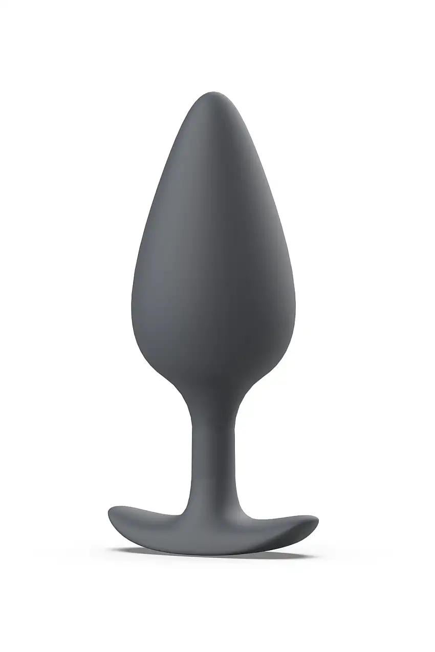 B Swish Bfilled Basic Plus Butt Plug Slate