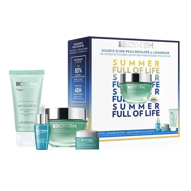 Biotherm Aquasource Hyalu Plump Gel Sæt