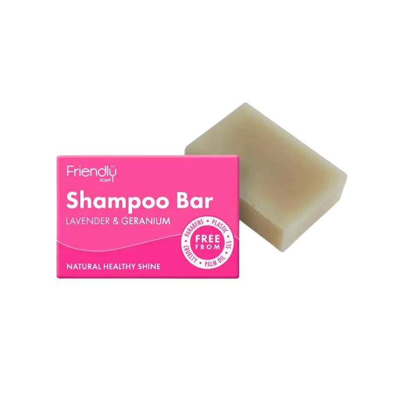 Friendly Shampoobar Lavendel & Geranium (95 g)