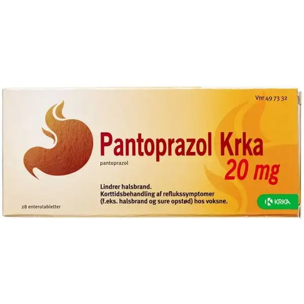 PANTOPRAZOL "KRKA" 20 MG