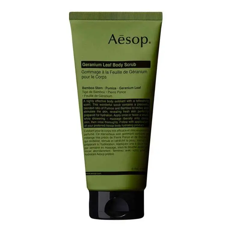 Aesop Geranium Leaf Body Scrub 180 ml
