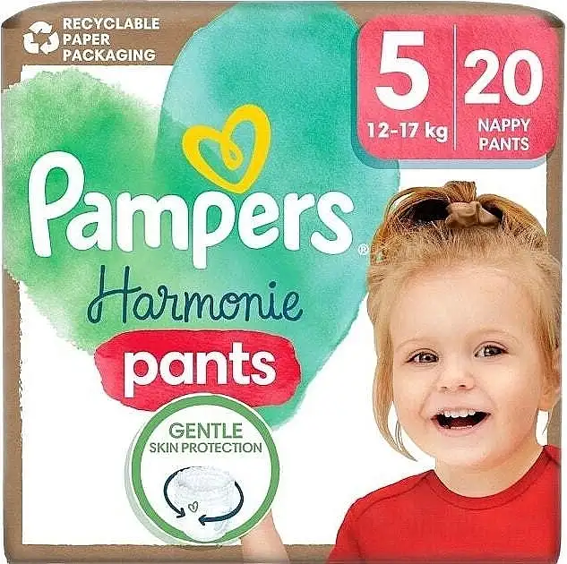 Harmonie Pants bleer, str. 5, 12-17 kg, 20 stk. 44583815