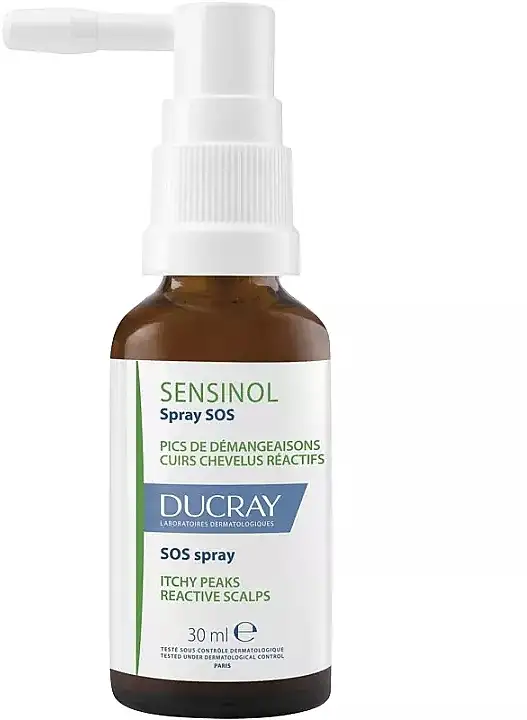 Beroligende spray mod irritation og kløe i hovedbunden 42758838