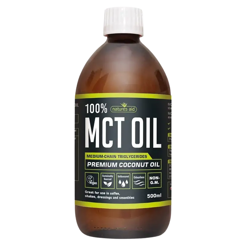 Natures Aid 100% MCT Oil (500 ml)