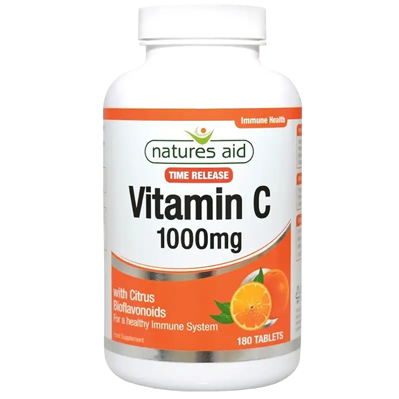 Natures Aid Vitamin C m. citrus bioflavonoids (180 tab)