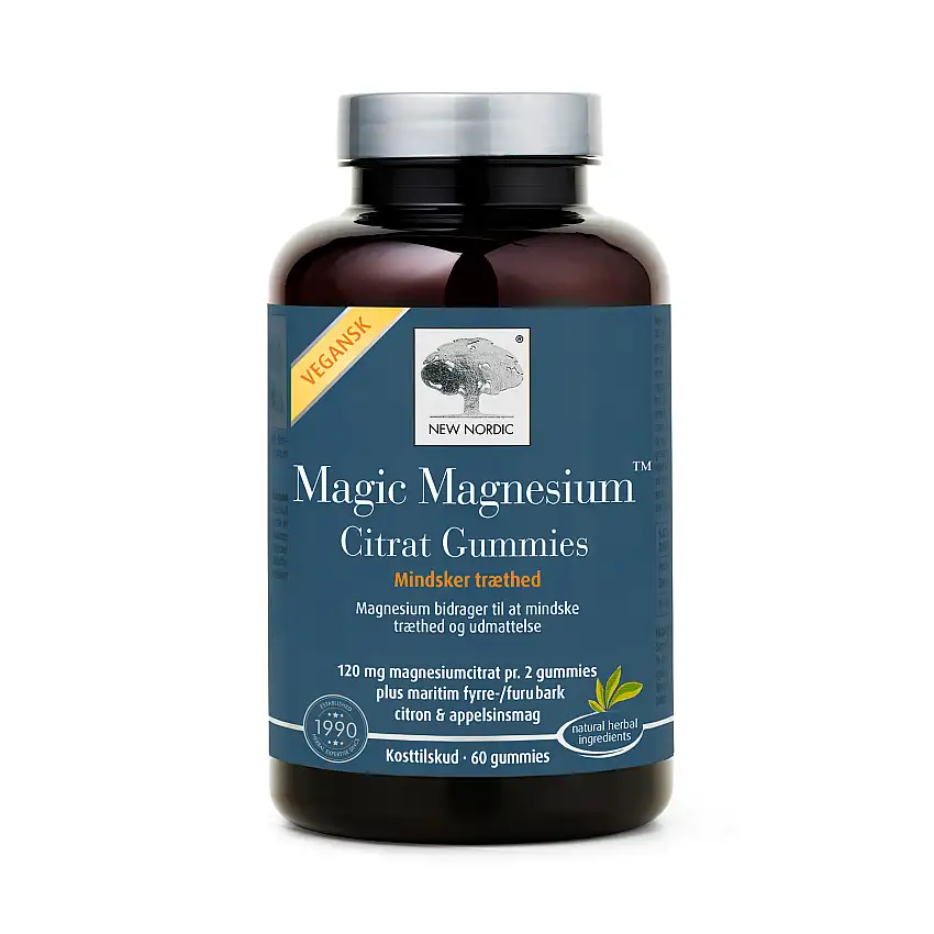 New Nordic Magic Magnesium Citrat Gummies 60 stk