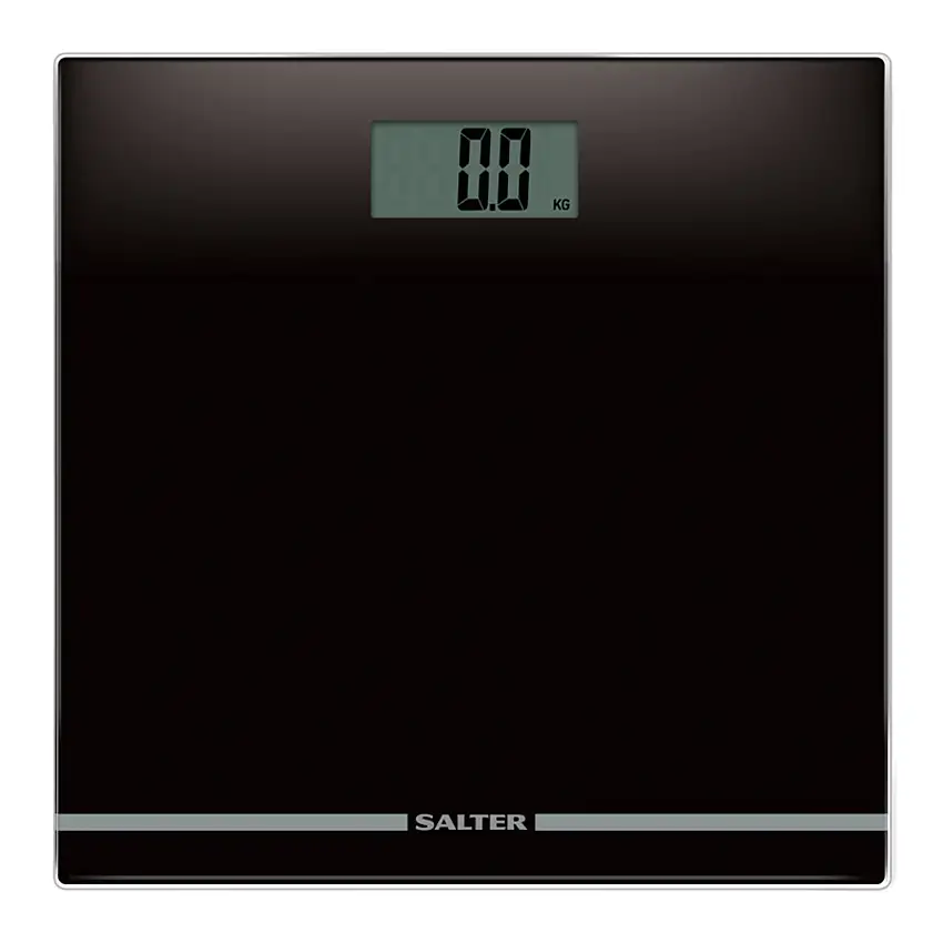 Salter Elektronisk Glas Vægt Sort