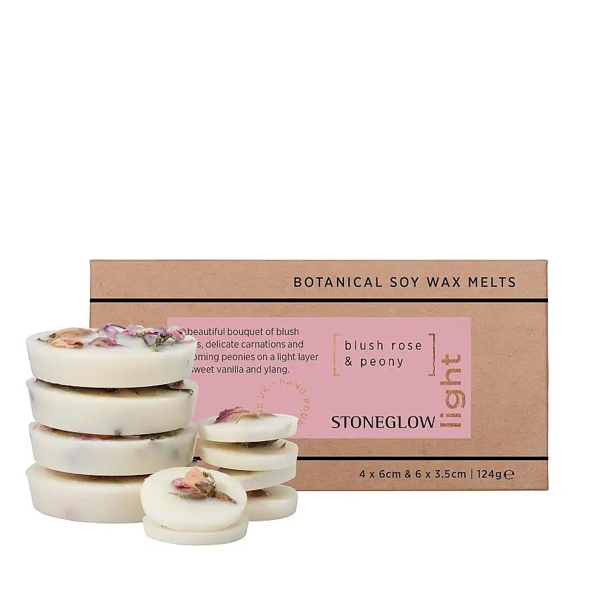 Ambience Stoneglow Duftvoks Lights - Buskrose Pæon 10 stk