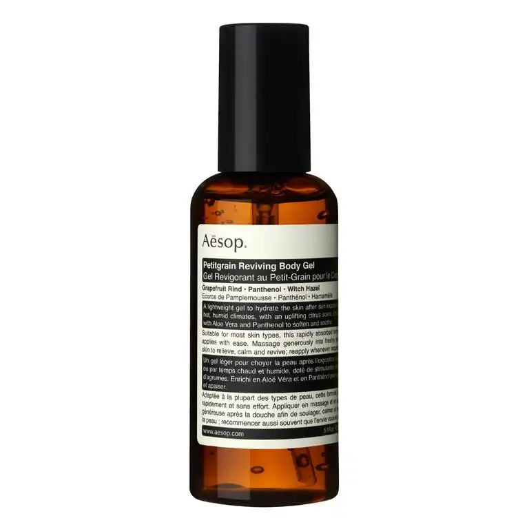 Aesop Petitgrain Reviving Body Gel Aftersun