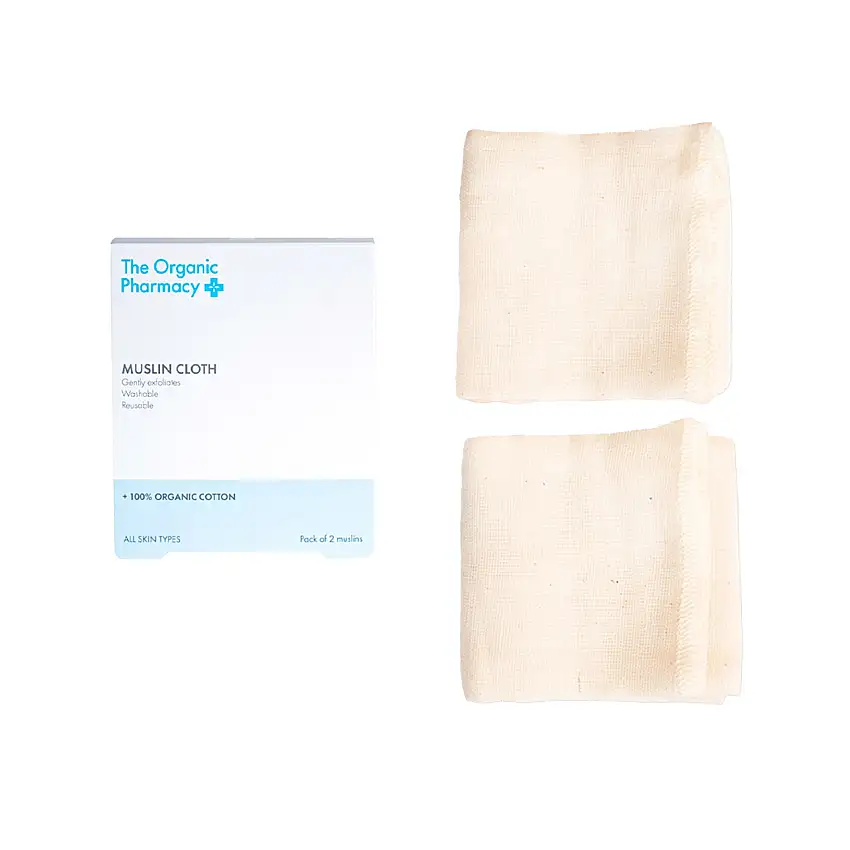 The Organic Pharmacy Organic Muslin Cloth 2 stk.