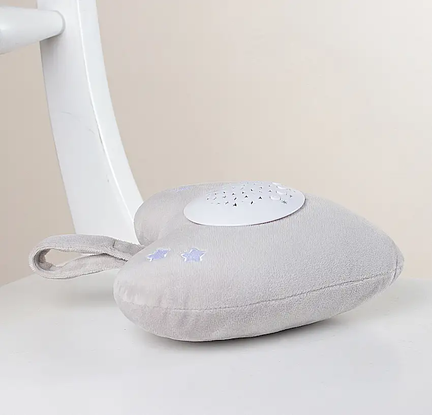 Little Chick London Natlampe Hjerte Grå