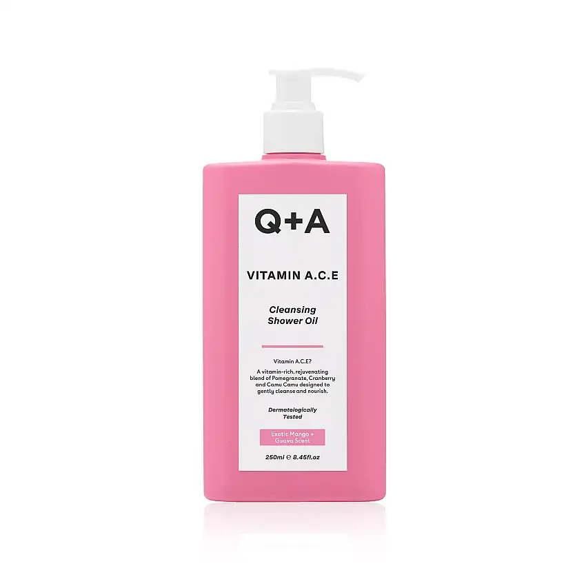 Q+A Vitamin A.C.E Shower Oil 250 ml