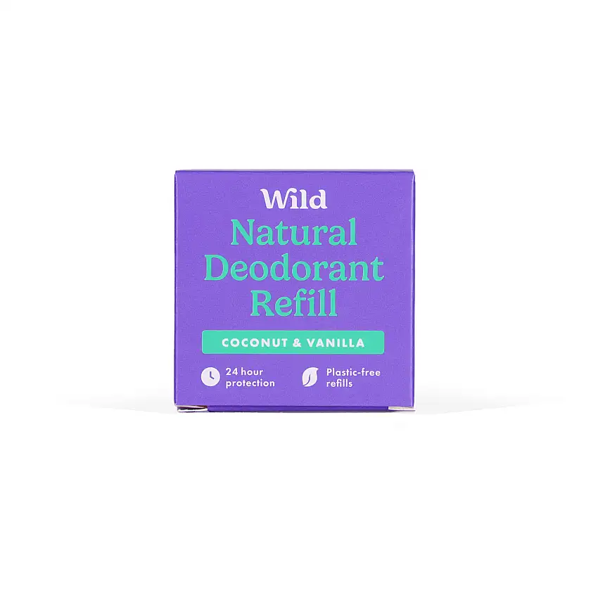 Wild Deodorant Refill Coconut Vanilla