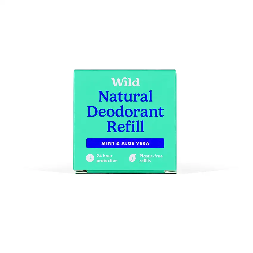 Wild Deodorant Refill Mint Aloe Vera