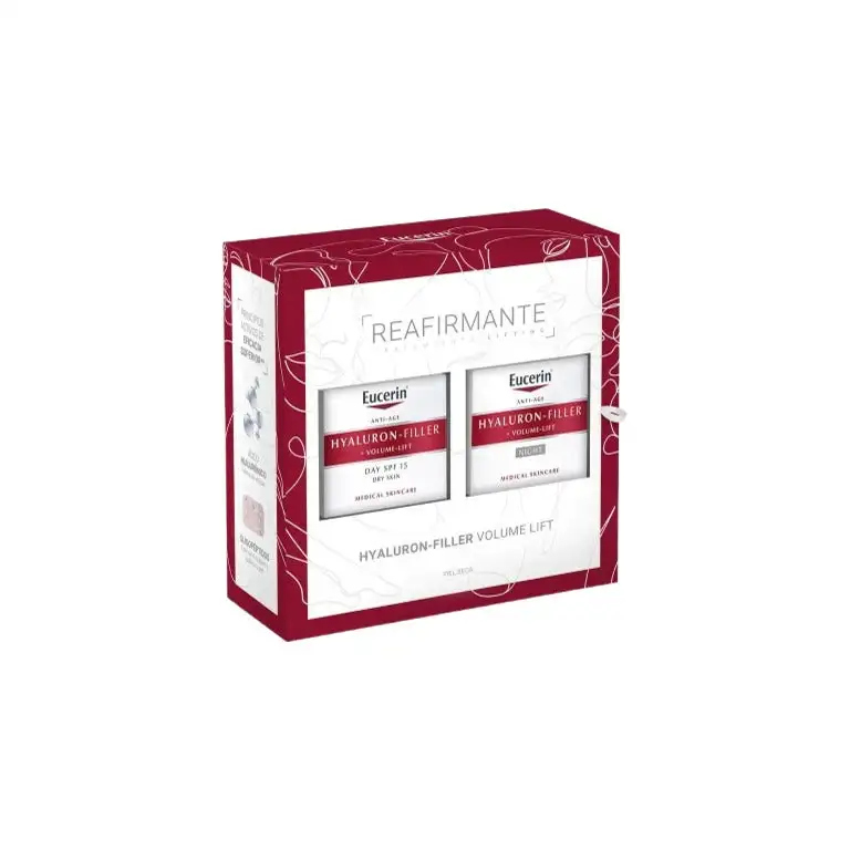 Eucerin Hyaluron-Filler + Volume-Lift Sæt Tør hud SPF 15