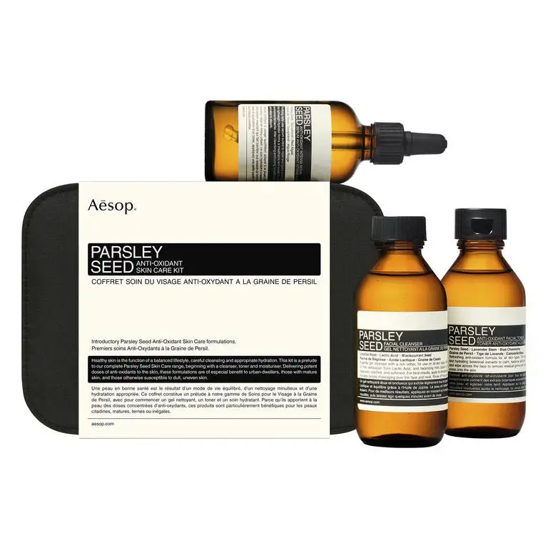 Aesop Parsley Seed Anti-Oxidant Skin Care Kit