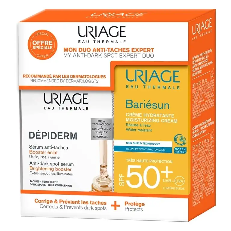 Uriage Anti-Dark Spot Expert Duo Sæt SPF 50+