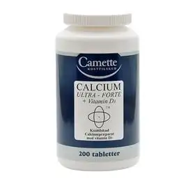 Camette Calcium Ultra Forte D-vitamin (200 tabletter)
