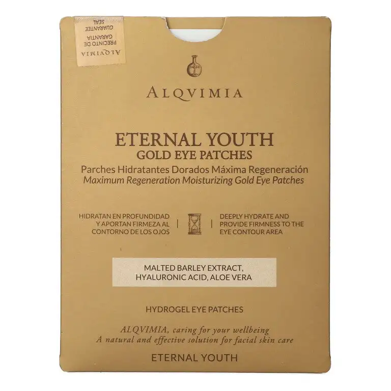 Alqvimia Eternal Youth Gold Øjenmasker 2 patches