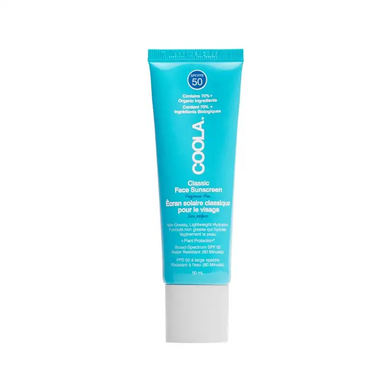 Coola Classic Face Sunscreen Fragrance Free SPF 50