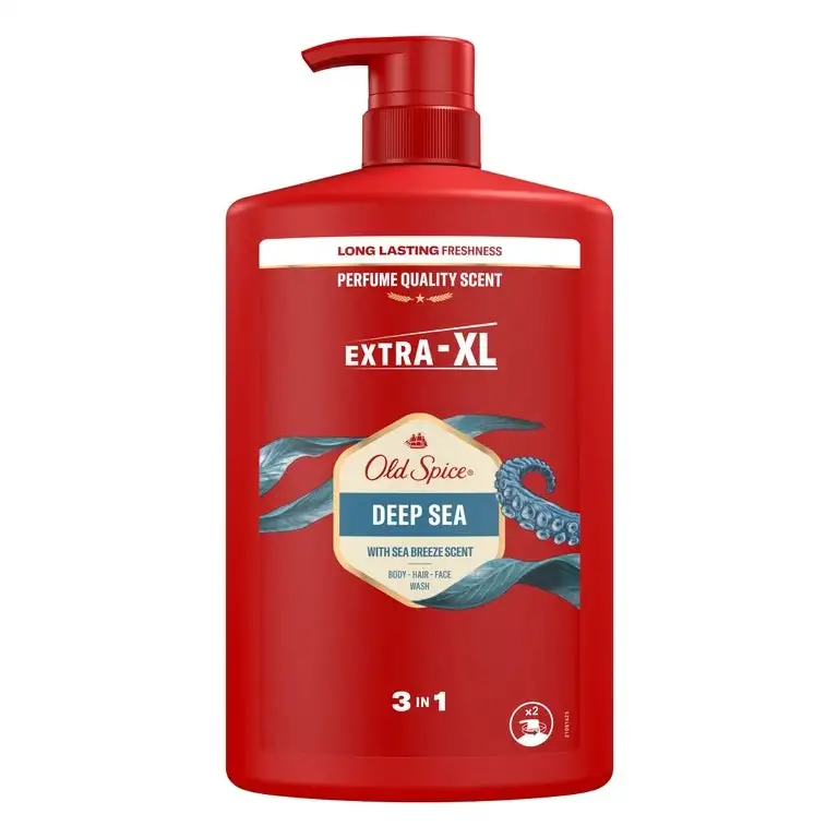 Old Spice Deep Sea Badesæbe 1000 ml