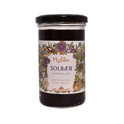 Solbær Marmelade Molbo, Økologisk | 290 gr
