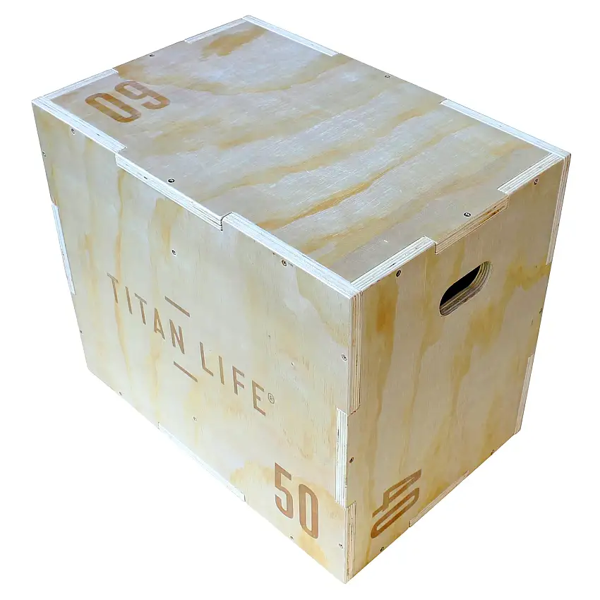 Titan Life træningsudstyr Plyo Box Wood