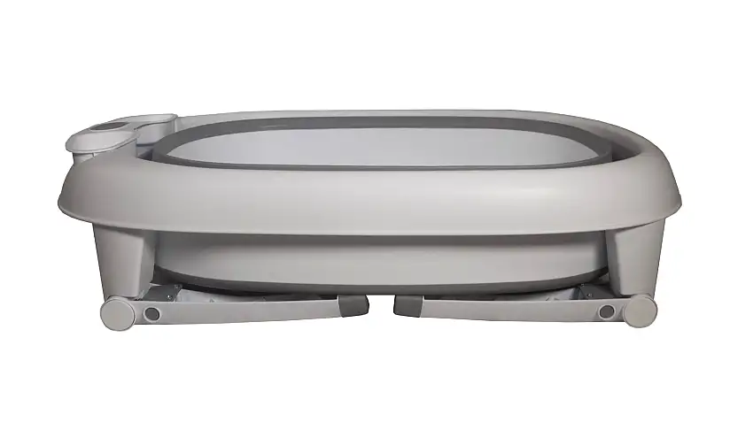 BabyDan Foldbart Babybadekar Hvid 100 L 80x53x445 cm