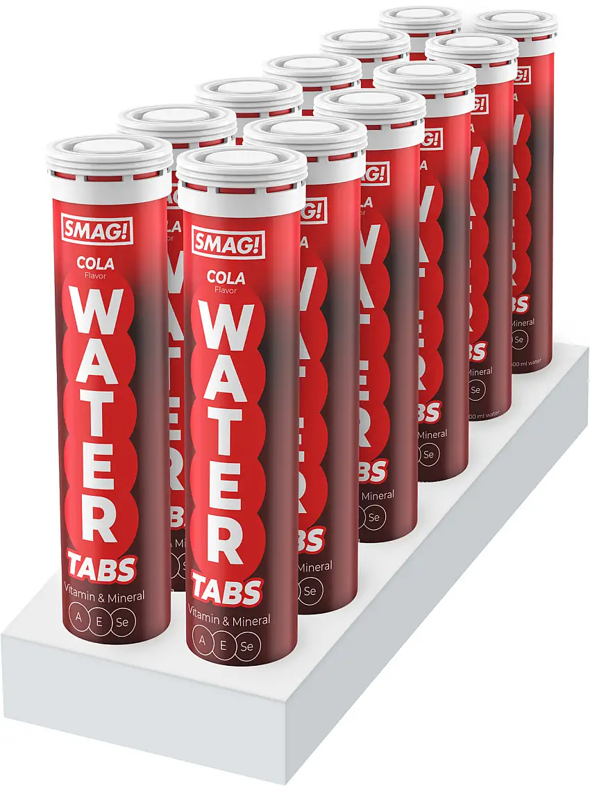 Nordthy SMAG! Water Tabs Cola / 20 stk