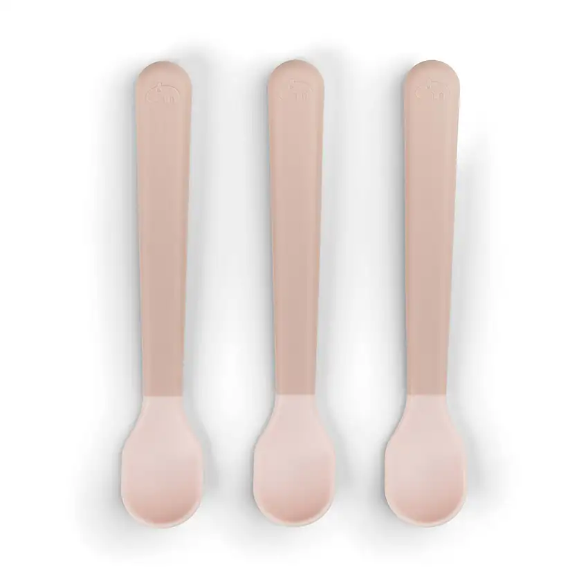 Done by Deer Foodie Easy-Grip Baby Spoon 3-pack Playground Powder