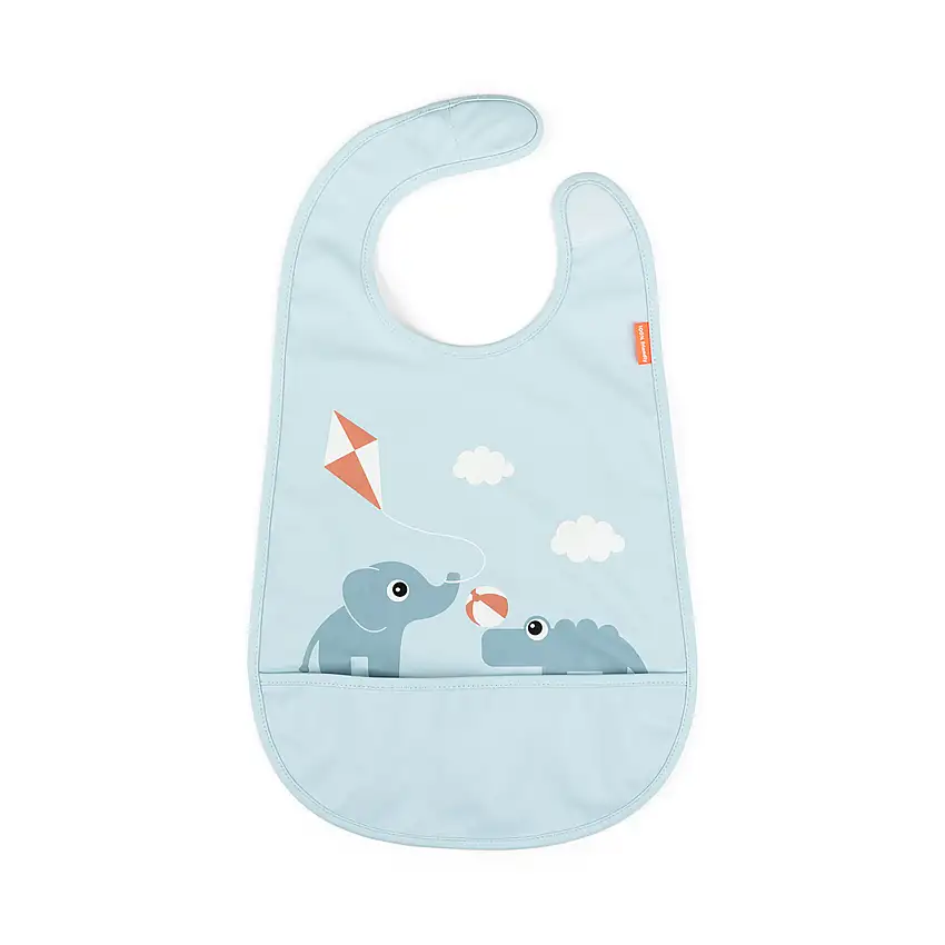 Done by Deer Hagesmæk med velcro Playground Blue