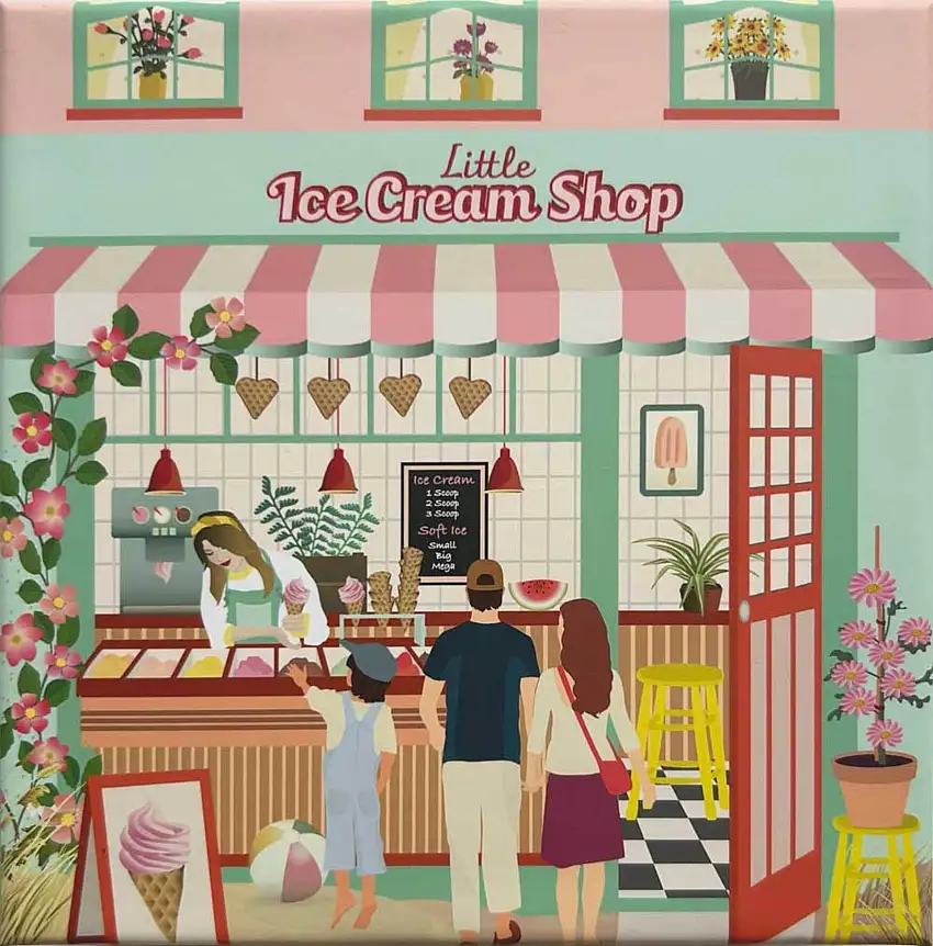 ViSSEVASSE Puslespil Little Ice Cream Shop 150 Brikker