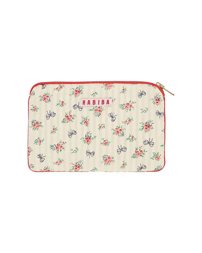 HABIBA Little Bow Mini Clutch Vanilla