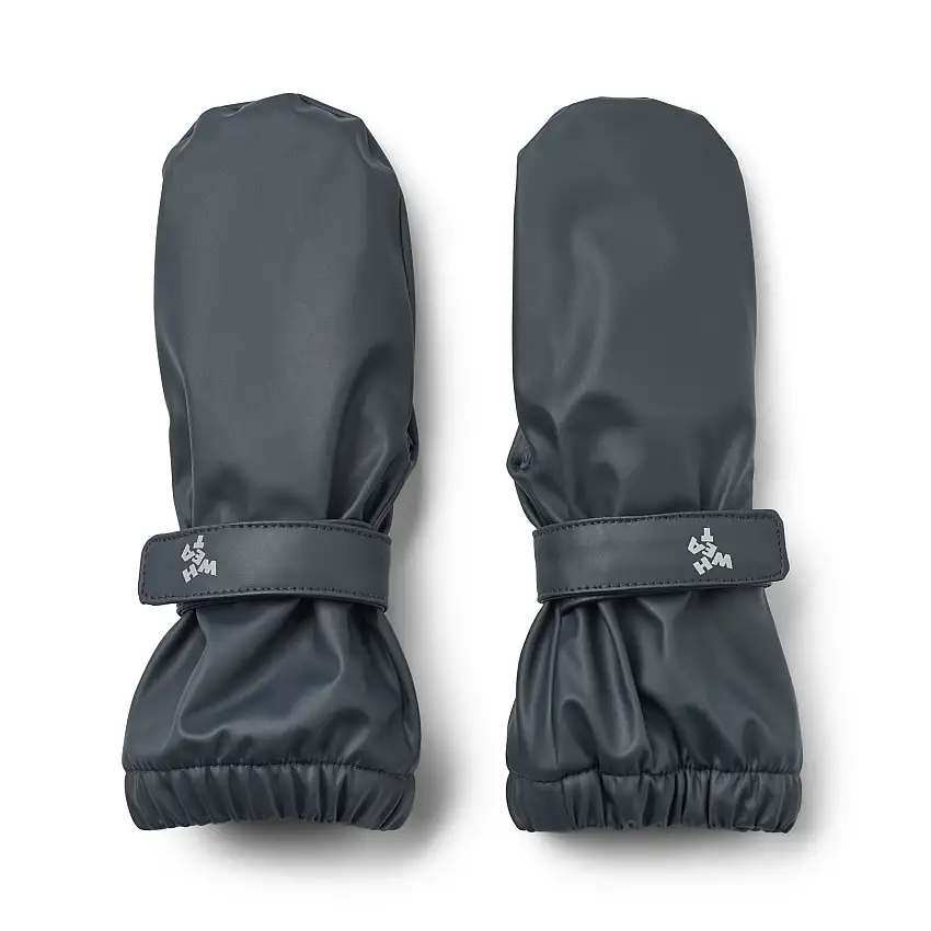 WHEAT Rain Mittens Rily Ink Str S/6-12m