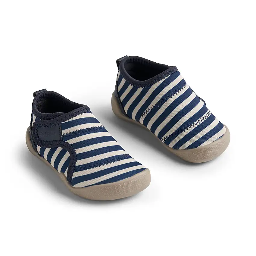 WHEAT Beach Shoe Shawn Indigo Stripe 32
