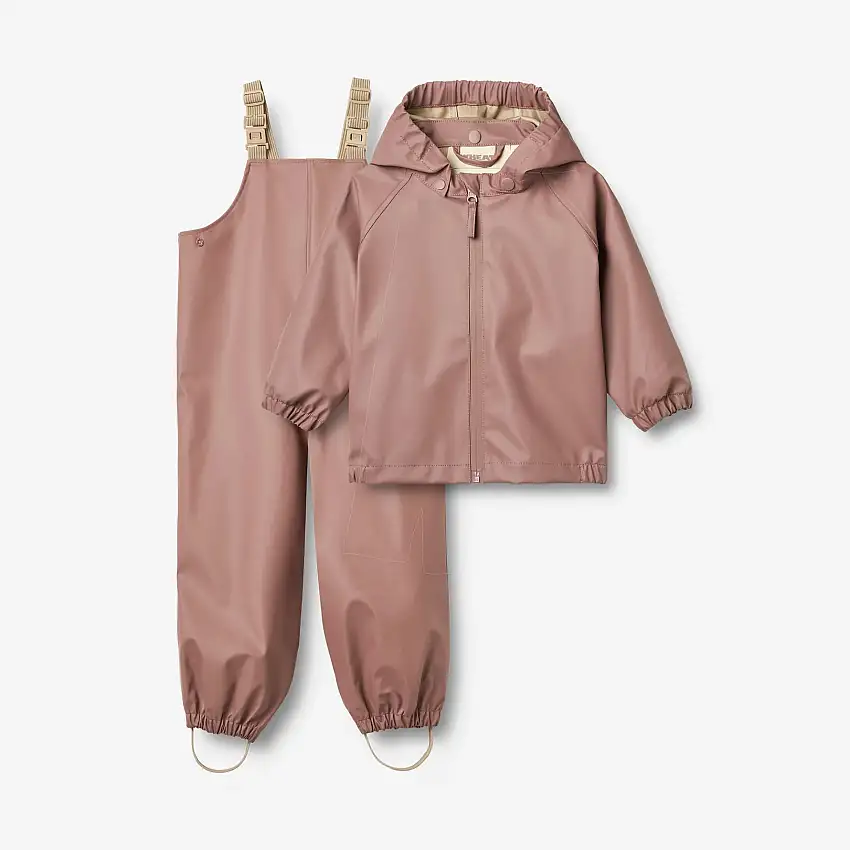 WHEAT Rainwear Charlie Set Dusty Lilac Str 128/8 år
