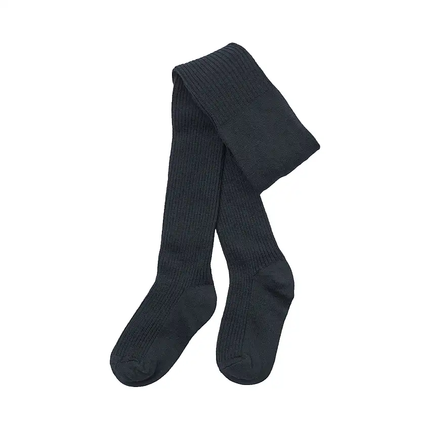 WHEAT Wool Rib Tights Robin Navy Str 50-56