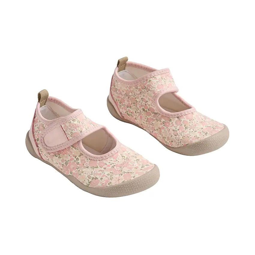 WHEAT Beach Shoe Wavey Ivory Flower Meadow 26