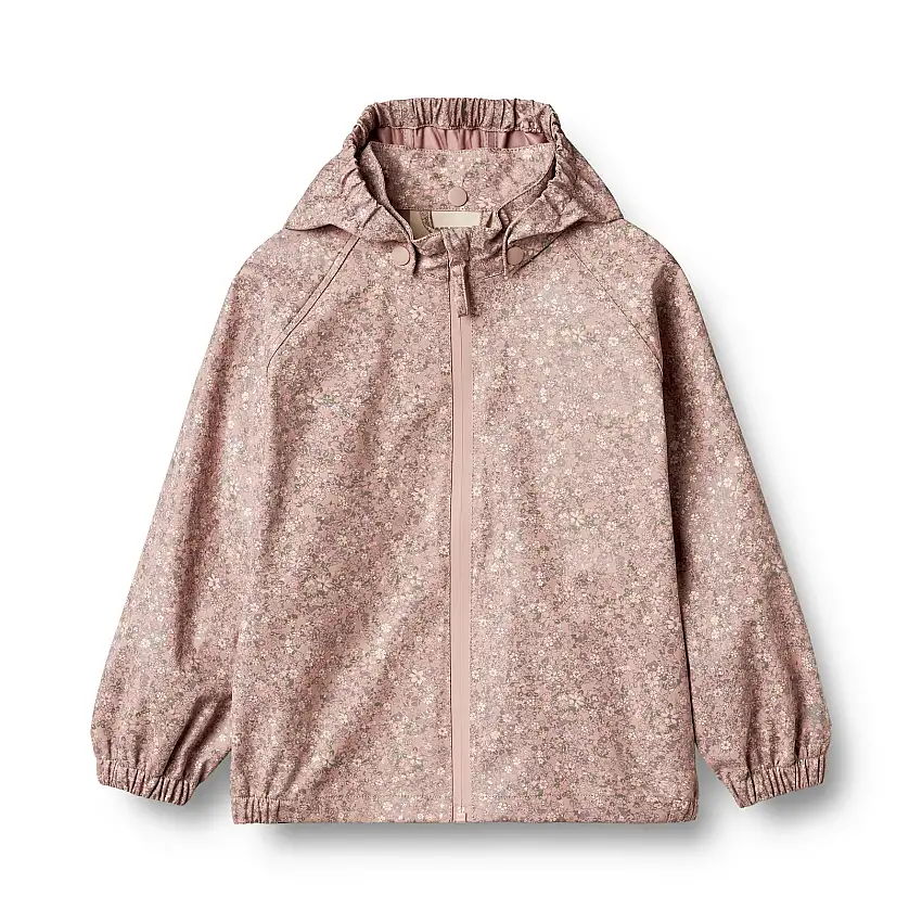 WHEAT Rainwear Chardy Jacket Powder Flower Meadow Str 104/4 år