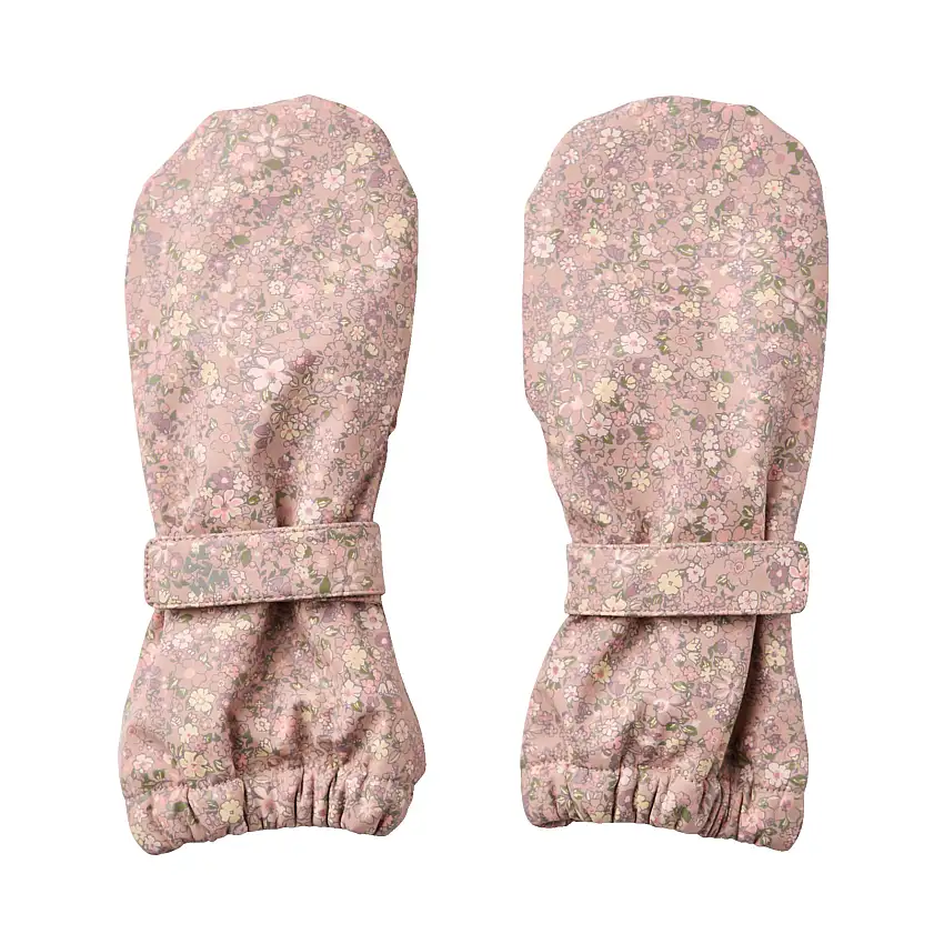 WHEAT Rain Mittens Rily Powder Flower Meadow Str XL/ 6-8 år