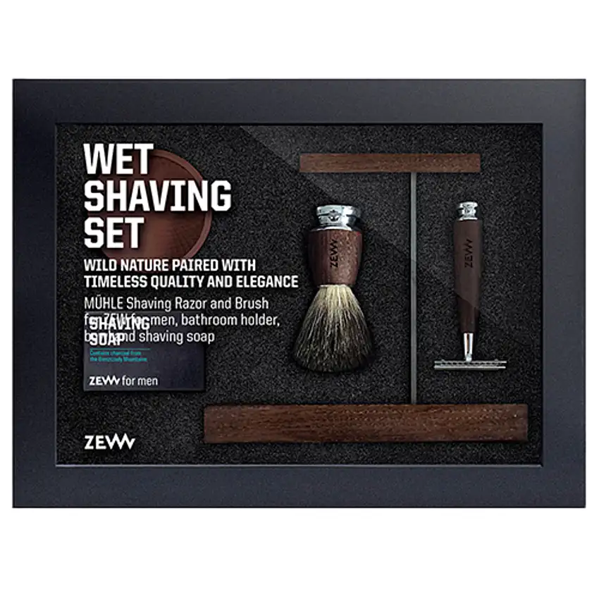 Zew for Men Wet Shaving Set
