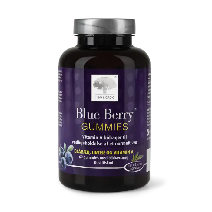 New Nordic Blue Berry gummies (60 stk)