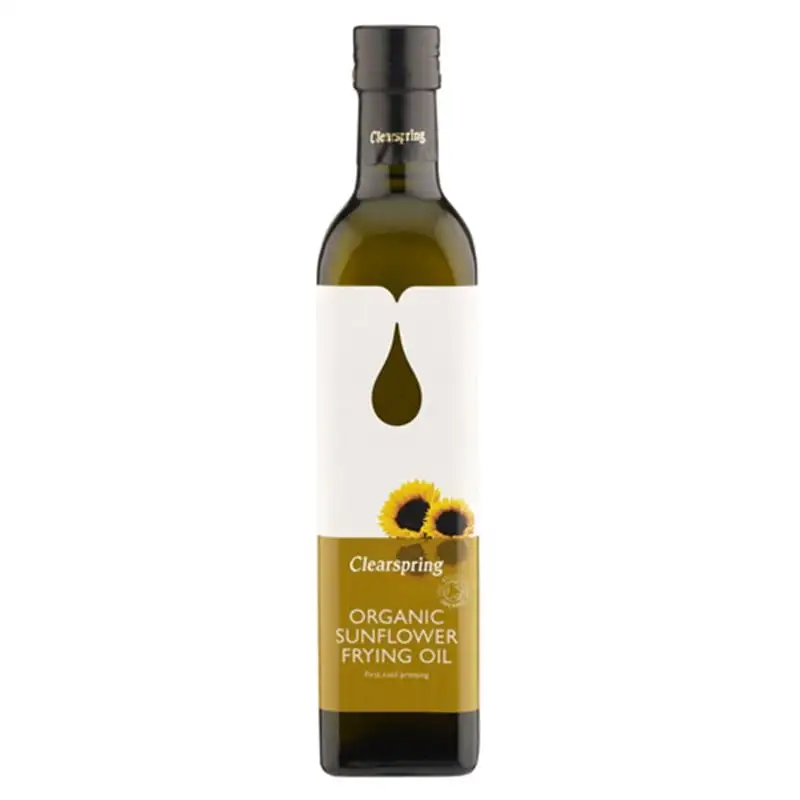 Clearspring Solsikke stegeolie Ø (500 ml)