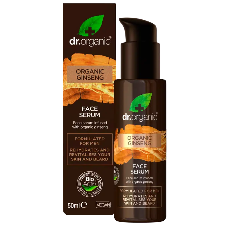 Dr. Organic Mens Ginseng Face Serum (50 ml)